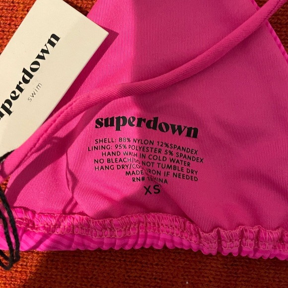 superdown bikini top size XS pink - Picture 3 of 3